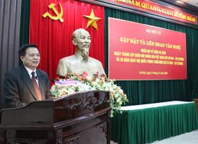 Gặp mặt và liên hoan văn nghệ nhân dịp kỷ niệm 65 năm ngày thành lập Quân đội nhân dân Việt Nam (22/12/1944 – 22/12/2009) và 20 năm ngày Hội Quốc phòng toàn dân (22/12/1989-22/12/2009) 